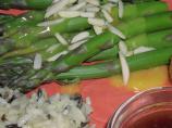 Asparagus With Orange Ginger Sauce
