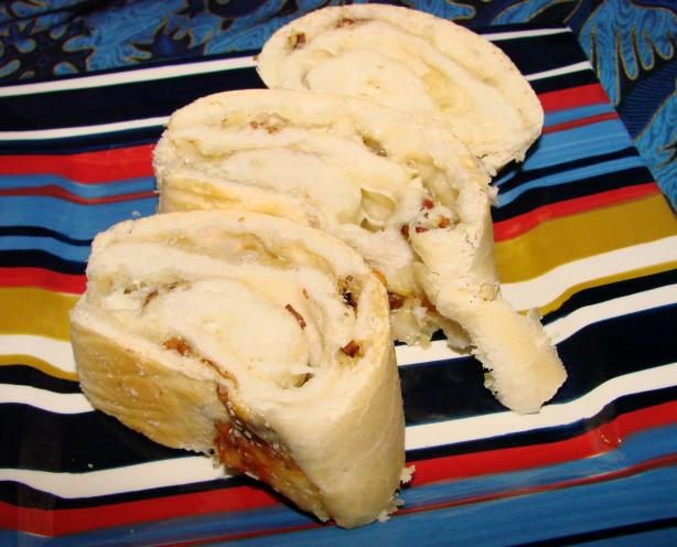 Swiss Onion Spiral Bread. Photo by Boomette