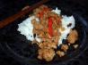 Spicy Minced Pork Rice Porridge. Recipe by Muffythechef