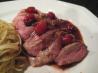 Duck Breasts With Cranberries & Honey Sauce. Recipe by Chouny