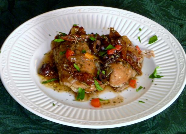 Crock Pot Corsican Chicken. Photo by KateL