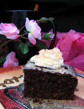 Chocolate Oat Bran Cake (Diabetic). Photo by Annacia