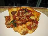 Deep-Dish Florentine Pizza