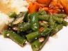Parmesan-Garlic Butter Green Beans With Almonds