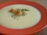 Creamy Cheesy Cauliflower Soup. Recipe by skinnychef