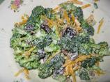 Broccoli and Cheddar Salad