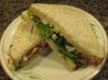 Cobb Salad Club Sandwich. Recipe by Mommy2Summer&Gibson