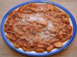 Chicken Spaghetti With a Tomato Sauce Base