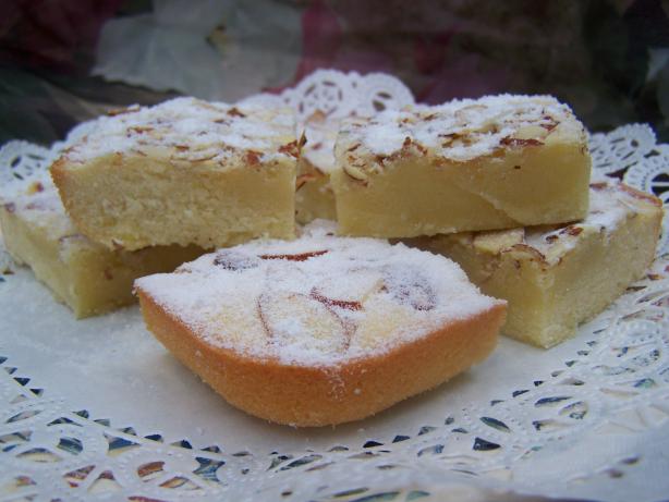 Almond Bars. Photo by Chef PotPie