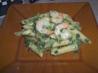 Cream of Spinach n' Shrimp Over Pasta. Recipe by Marco