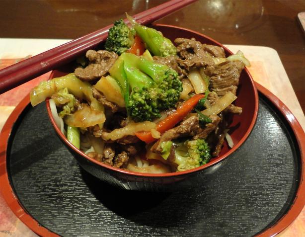 Beef Stir Fry - Asian Style. Photo by JoyfulCook