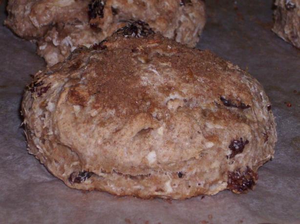 Wholemeal Apple & Cinnamon Scones. Photo by Lalaloula