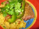 Asian Steak Topped With Bell Pepper Stir-Fry