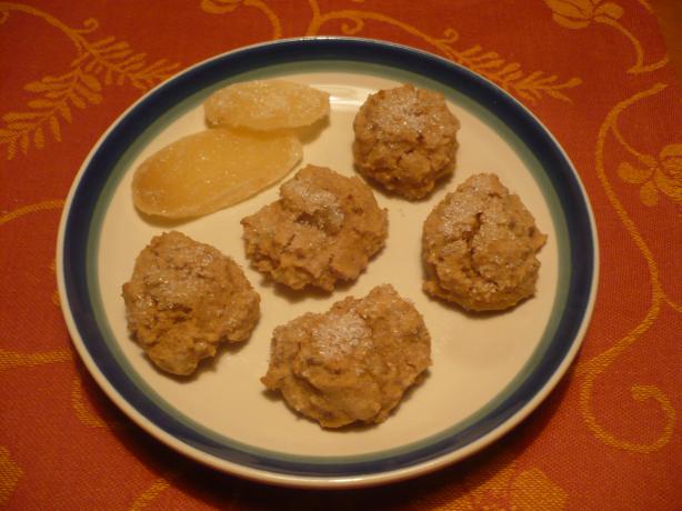 Gluten-Free Candied Ginger Cookies. Photo by katii