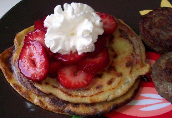 Ricotta Hotcakes With Honeycomb Butter. Photo by diner524