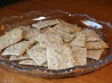 Seeded Crackers - Alton Brown. Photo by carolinajewel