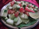 Cucumber Tomato Surprise Salad (Raw Recipe)