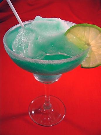 Blue Lagoon Margarita. Photo by Sue Lau