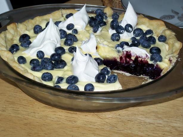 Blueberry Bottom Pie. Photo by wife2abadge