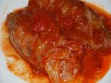 Stuffed Cabbage Rolls With Sweet and Sour Sauce