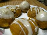 Pumpkin Walnut Cookies With Caramel Cream Cheese Frosting. Photo by caffeine junkie