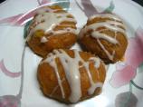 Pumpkin Walnut Cookies With Caramel Cream Cheese Frosting. Photo by caffeine junkie