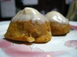 Pumpkin Walnut Cookies With Caramel Cream Cheese Frosting. Photo by caffeine junkie