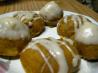 Pumpkin Walnut Cookies With Caramel Cream Cheese Frosting. Recipe by caffeine junkie