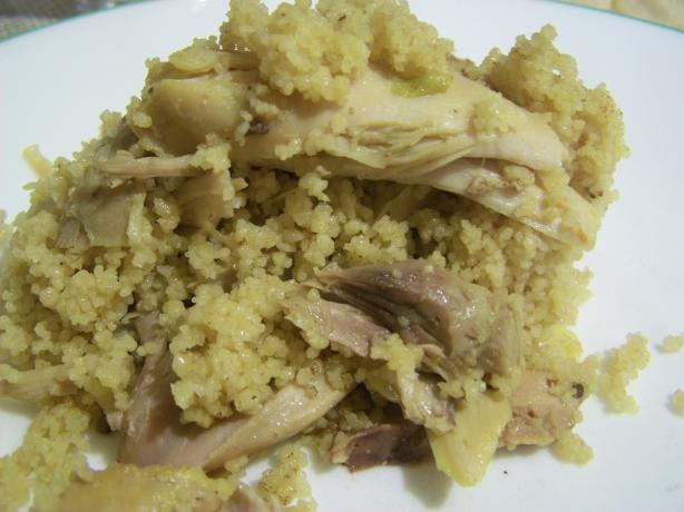 Moroccan Chicken With Sweet Couscous. Photo by wicked cook 46