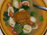 Amy Scattergood's Cranberry Bean, Lacinato Kale and Pasta Soup