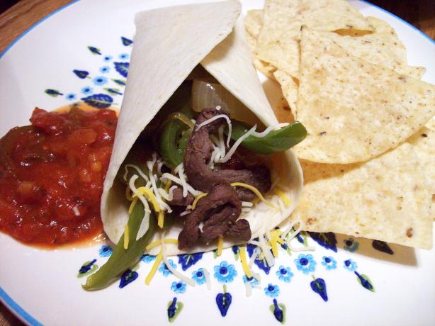 Venison Fajitas. Photo by Aunt Paula