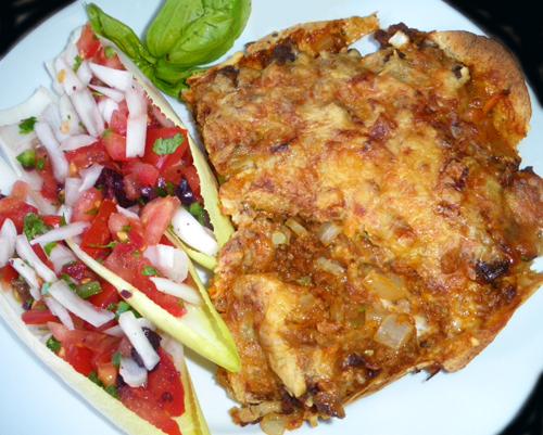 Rachael Ray's Tacozagna. Photo by Bergy