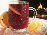 Fireside Cranberry Pomegranate Spiced Cider