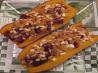 Delicata Squash Stuffed With Dried Fruit and Nuts. Recipe by KelBel