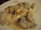 Chicken in Wine Sauce