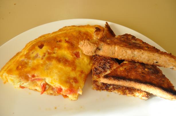 Pesto Omelet. Photo by I'mPat