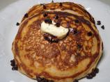 Chocolate Chip Sour Cream Pancakes, Diabetic