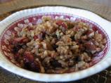 Brown Rice With Apples and Cranberries