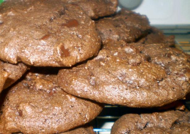 Cheater's Chocolate Chocolate Chip Cookies. Photo by Karen=^..^=
