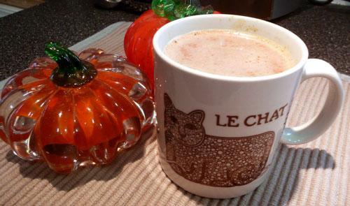 Pumpkin Pie Latte. Photo by Mikekey