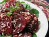Roasted “arnold Farm” Beet Salad With Arugula and Goat Cheese. Recipe by Chef #1045341