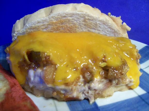 Tuna and Branston Pickle Melt. Photo by Sharon123