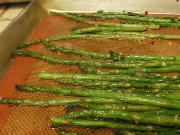 Roasted Asparagus. Photo by Marie Nixon