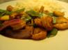 Shrimp and Snow Pea Stir Fry. Recipe by dicentra