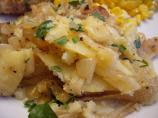 Golden Potato and Onion Gratin