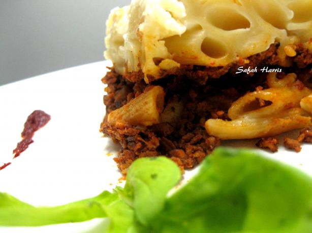 Egyptian Macaroni Bechamel. Photo by safaharris