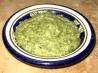 Basil and Roasted Garlic Pesto. Recipe by Sue Lau
