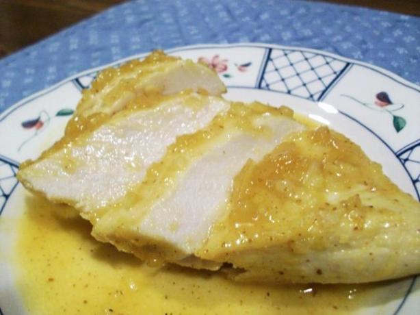 Chicken in Orange Sauce. Photo by 2Bleu