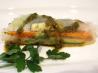Veggie Spring Rolls With Chimichurri Sauce. Recipe by Julie B's Hive
