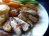 Duck Breast With Fried Apples